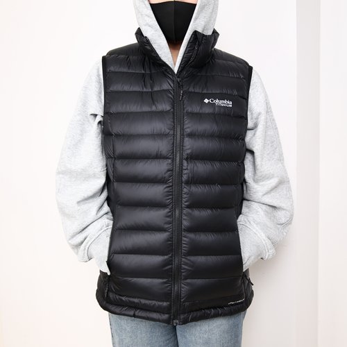 哥伦比亚女士热能鹅绒羽绒马甲