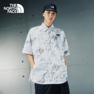 26新款TheNorthFace北面UE系列男士户外运动轻薄透气短袖衬衫8F5Z