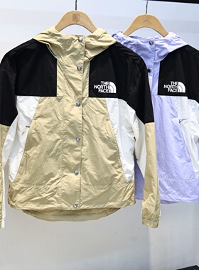 TheNorthFace北面女士Mountain户外短款防风防晒衣机能外套|8CJS