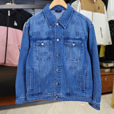 MLB男女同款牛仔衣运动外套