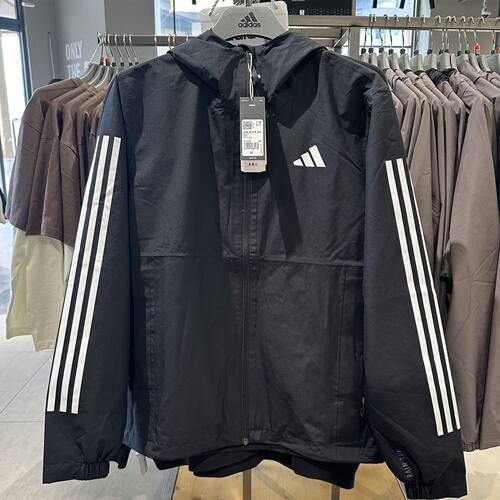 阿迪达斯男士连帽夹克外套