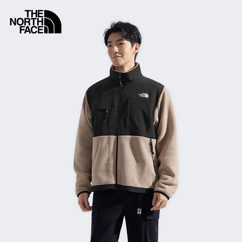 北面男款抓绒外套运动休闲夹克