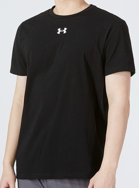 UA安德玛男子短袖Charged Cotton 训练健身透气运动T恤22500514