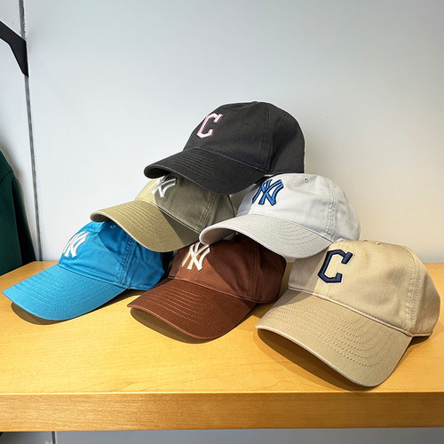 MLB男女同款运动透气防晒棒球帽