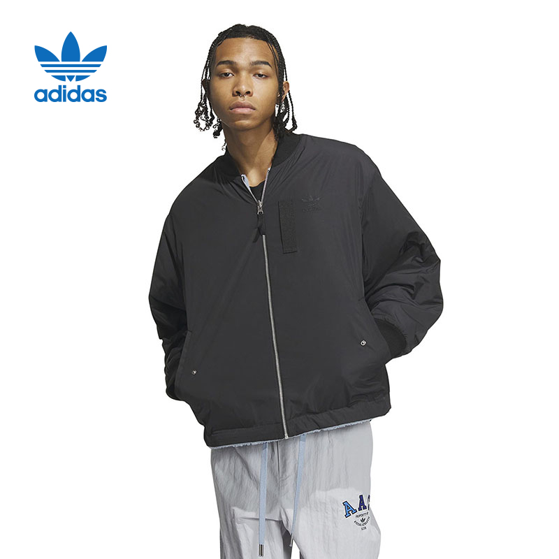 Adidas阿迪达斯两面穿夹克外套