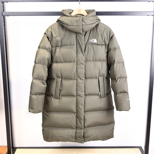 羽绒服 25冬季 长款 TheNorthFace北面女户外700蓬可拆卸袖 8ED7 新款