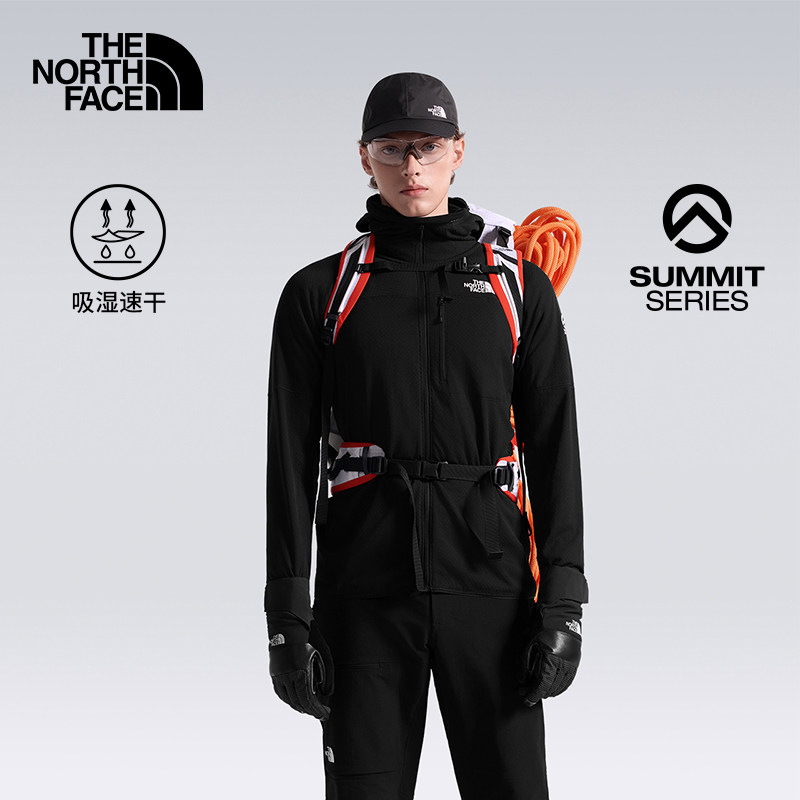北面巅峰男速干锁温绒外套