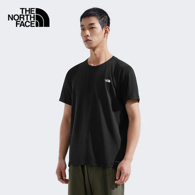 北面男士春夏户外运动短袖T恤