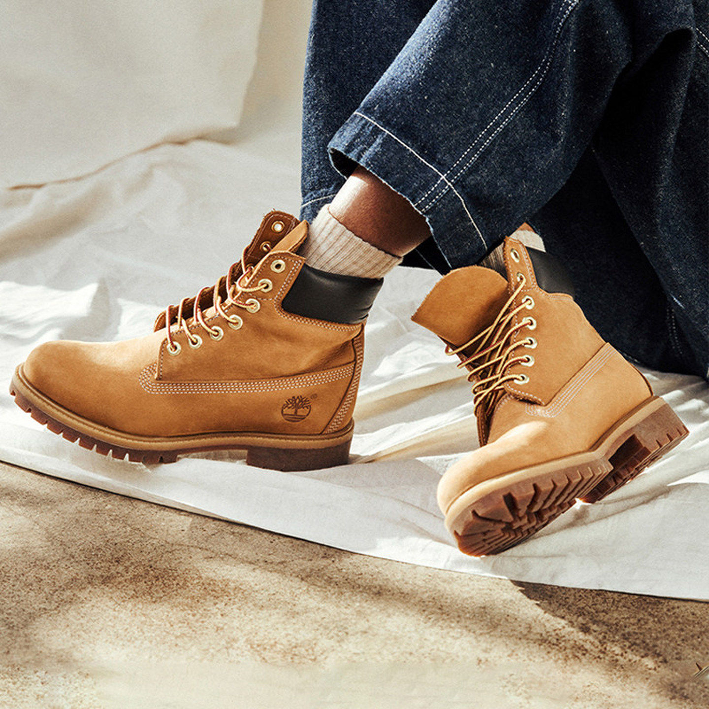 Timberland添柏岚踢不烂女鞋大黄靴户外休闲防水马丁靴|10361