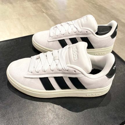 Adidas阿迪达斯25春夏新款男女网球鞋运动休闲板鞋JR0543 JR0544