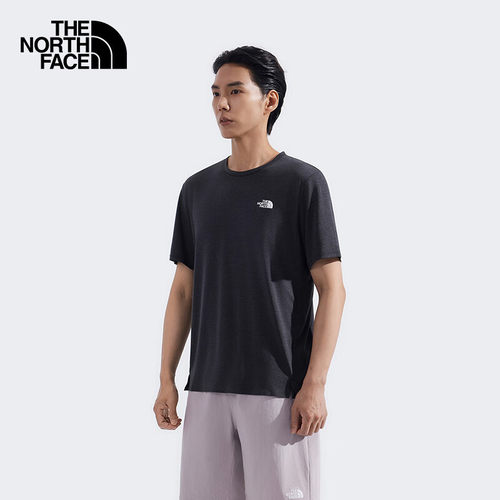 北面男士户外运动速干短袖T恤