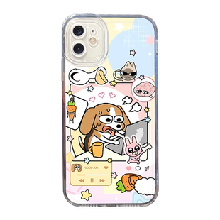 比格多栋手机壳适用苹果15iPhone16暹罗厘普13promax可爱12周边11胡萝卜8plus比格犬x多动xr张田中xs搞怪14套