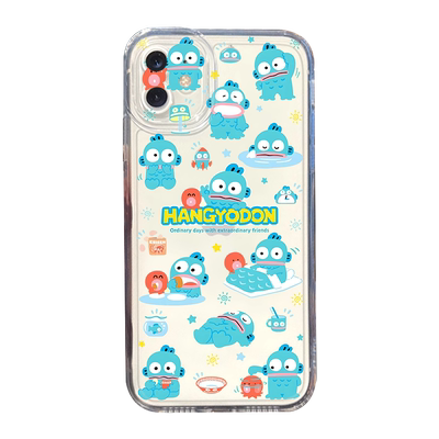 苹果tpu卡通丑鱼手机壳