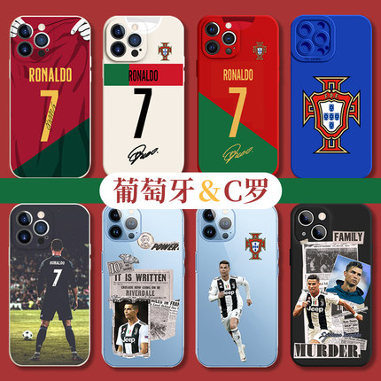 葡萄牙C罗适用小米12手机壳红米k50世界杯7号note11pro签名k40k30球衣国家队11ultra卡塔尔9主题8足球mi周边T