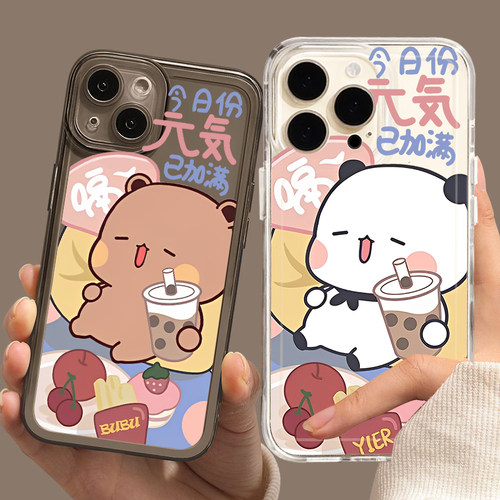 苹果tpu小众情侣手机壳