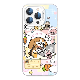 vivo比格多栋手机壳oppo暹罗厘普iQOO12可爱Neo9周边Reno11Pro胡萝卜s19比格犬x100多动10张甜中8适用一加ACE