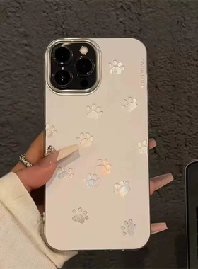 vivo猫爪手机壳小清新iQOO13可爱镂空neo10羽纱s20s19s18白色12女5满屏x200x100小猫咪11小众9高级感8适用7+6