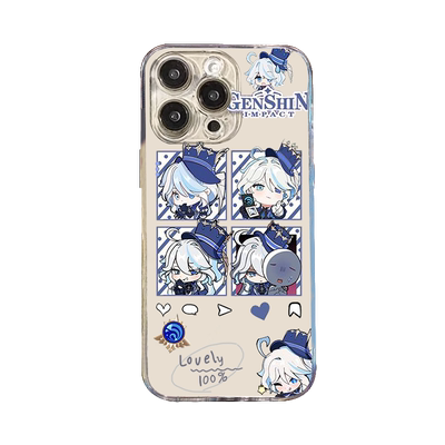 一加tpu水神芙宁娜手机壳