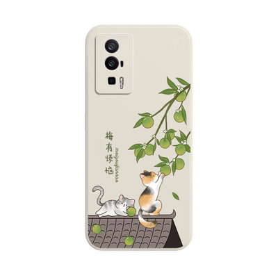 红米k60硅胶卡通文字手机壳