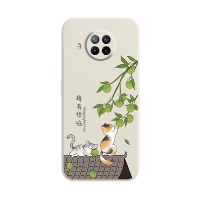 红米note9硅胶卡通文字手机壳