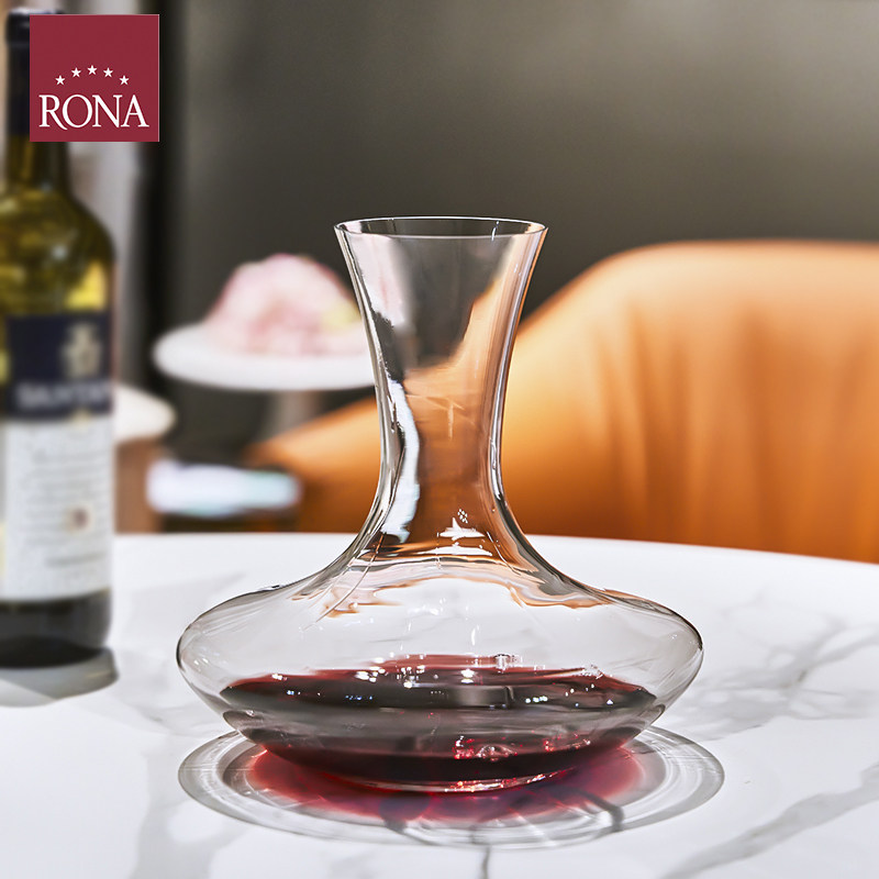 RONA洛娜进口醒酒器水晶玻璃红酒家用葡萄酒快速分酒器倒酒器酒壶