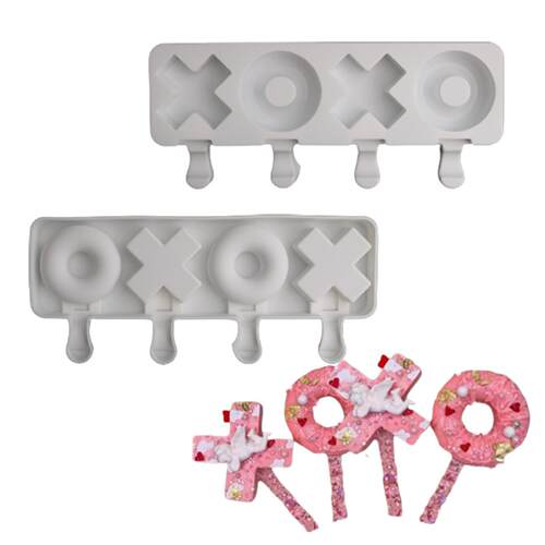 新款现货4连XO萌熊鸡蛋冰淇淋