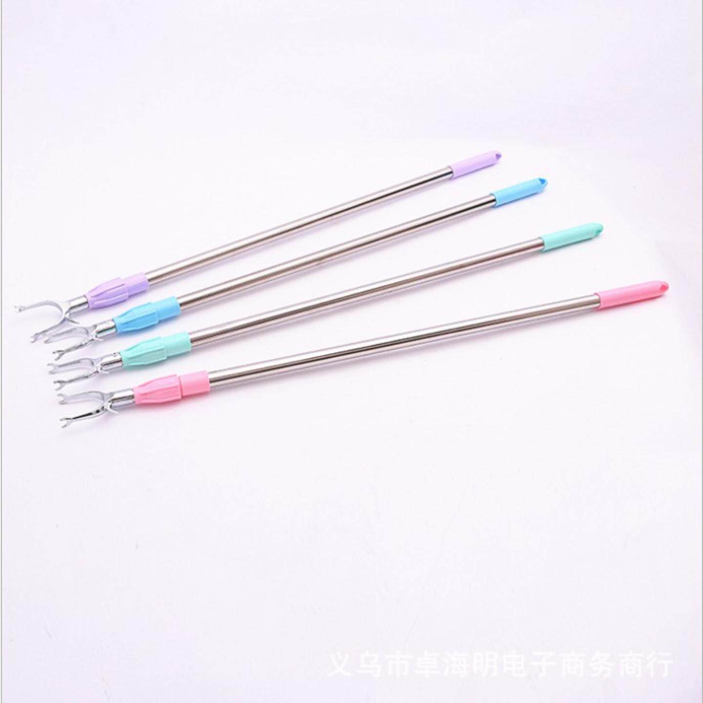 不锈钢衣叉撑衣叉合金头伸缩
