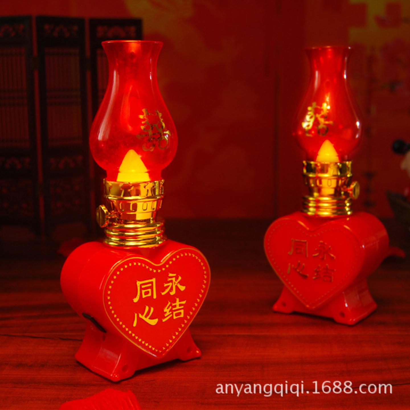 结婚喜庆用品蜡烛灯婚房创意LED