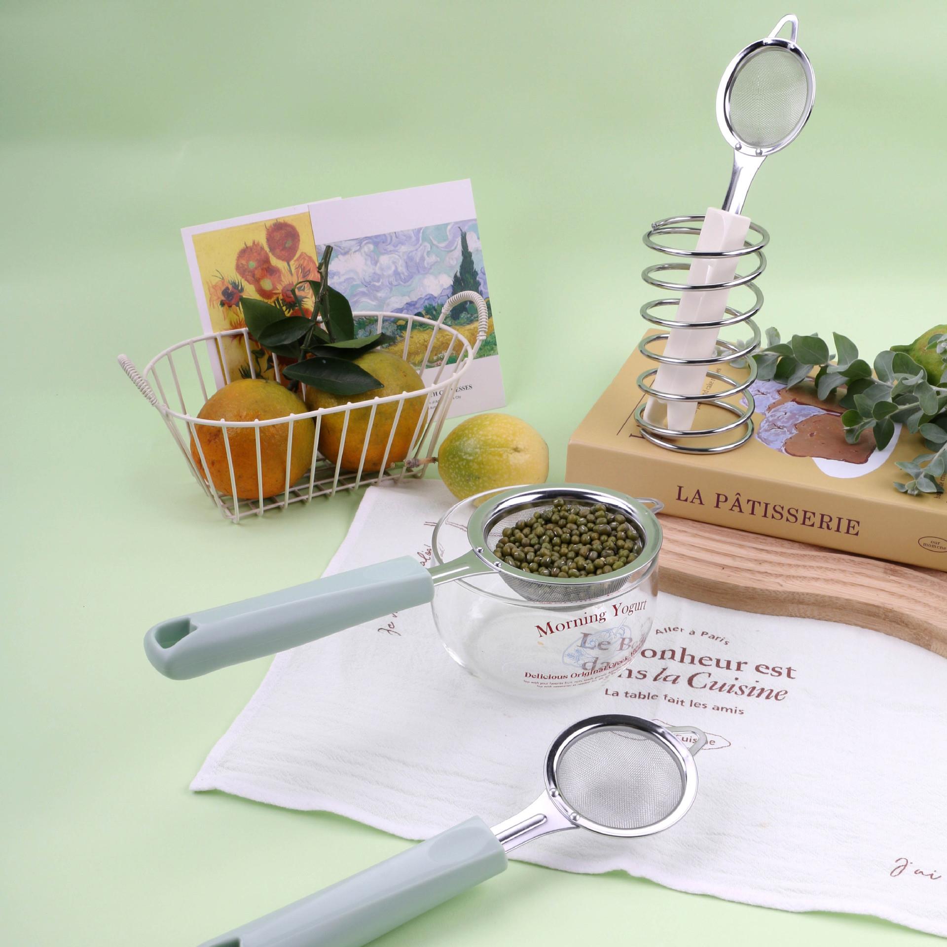 家不用锈钢打蛋器滤蛋器厨房过北欧系列套滤网漏面粉网筛动蛋清分