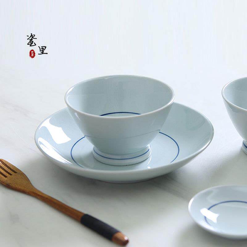 瓷里组合560XE23和风日小碟陶瓷餐装套吃饭防烫高脚具碗盘碟简约