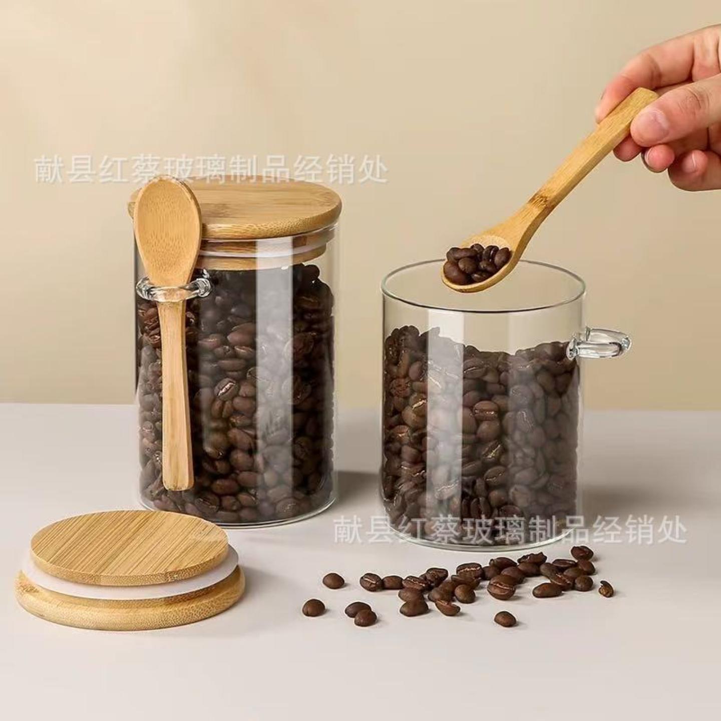 高硼硅玻璃燕麦密封罐早餐杯沙拉