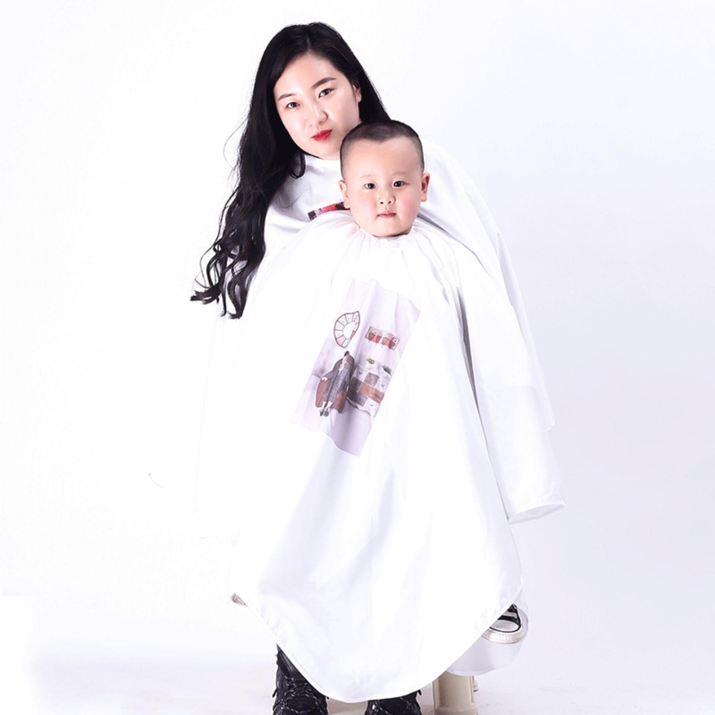 婴幼儿童剪发理发围布可印制印刷