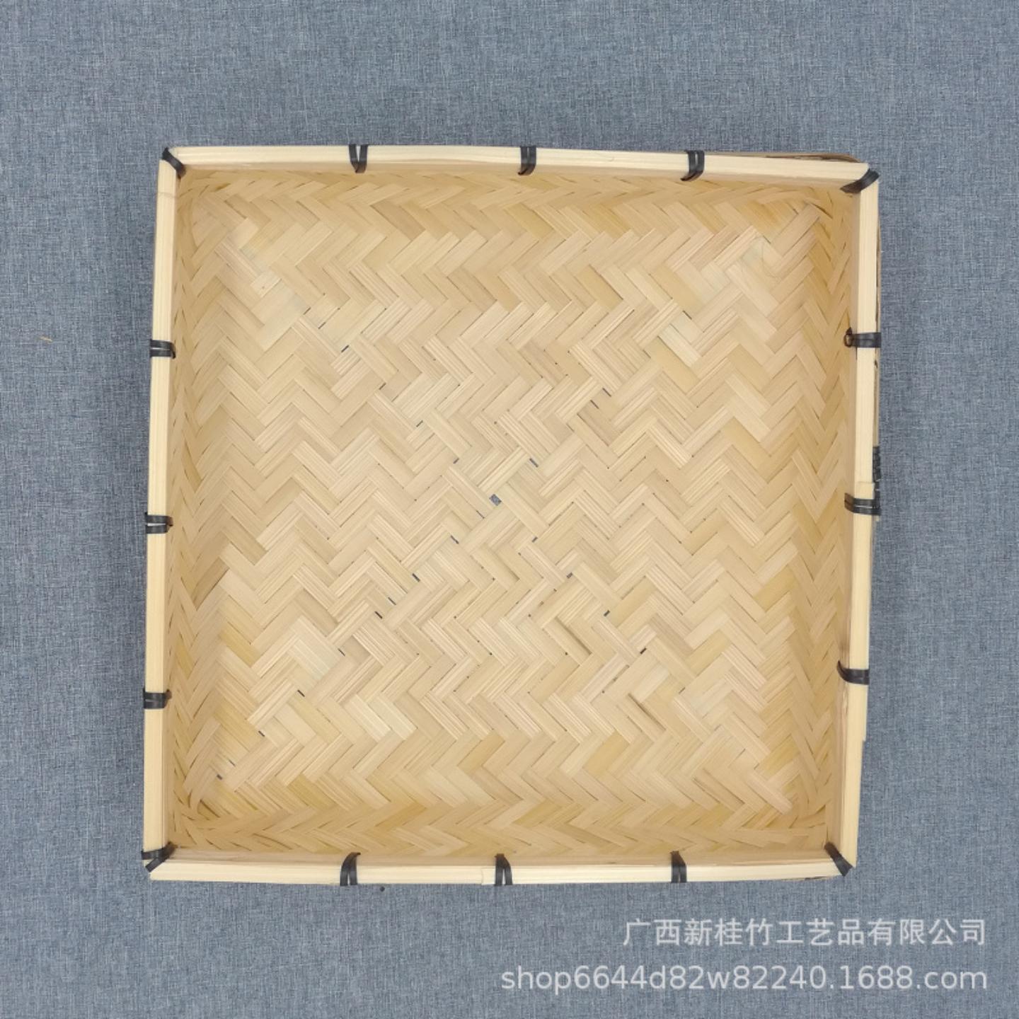 薪蓕工艺端午节粽子竹编包装盒子图片