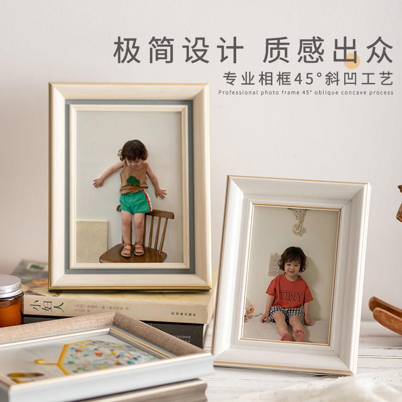 片印打3236-照加相框洗照片做成相册相定制6寸7墙寸8寸5摆台画框