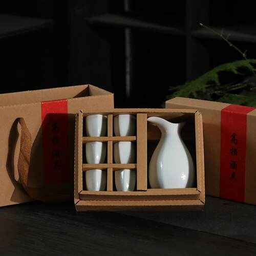 景德镇酒具创意陶瓷酒壶酒杯套装