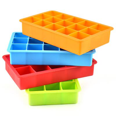 创意硅胶冰格方形冰块模具DIY小