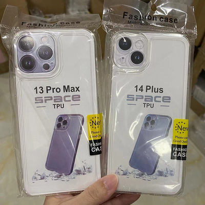 适用iPhone17 16promax 15plus 14Pro 13 12Promax 11透明简约保护套手机防摔高透手机壳