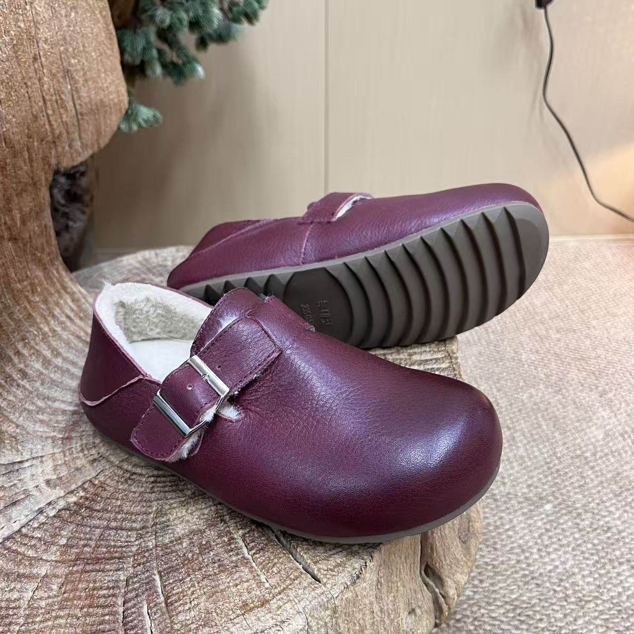 2025棉鞋纯色休闲风秋冬棉鞋潮流风百搭女士棉鞋