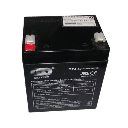 国泰怡安JB-QBZ-GK614火灾报警控制器专用蓄电池12V4AH消防电瓶