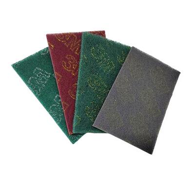百洁布 8698拉丝布 不锈钢拉丝布/绿色尼龙布 清洁百洁布5*8寸