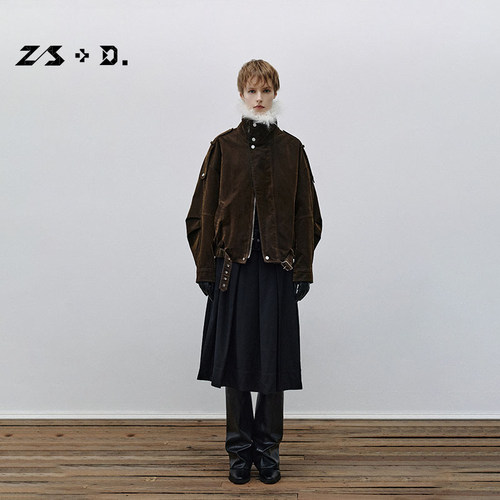 Z/S+D.高质感时尚植绒牛仔鹅绒服961A682Z