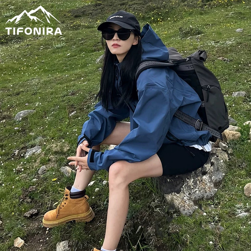 TIFONIRA户外三合一软壳冲锋衣