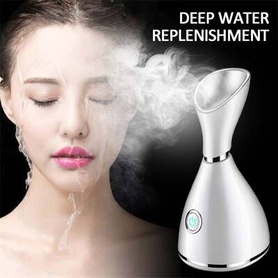 Nano Ionic Deep Cleaning Facial Cleaner Face Hot Steamer