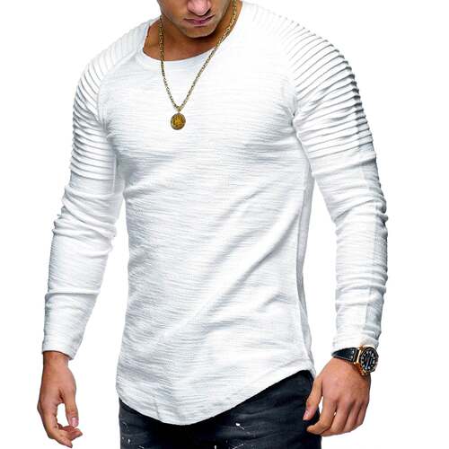 2019 Men's long sleeve T-shirt shirt jacket上衣T恤打底衫
