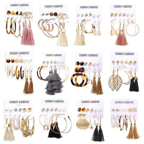 Earings Women Sexy Earrings set Earring Girl Pendant womens