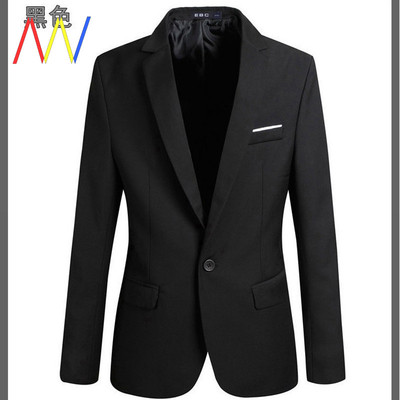 Men casual Suit jacket slim Jacket blazer coat man 6XL男西服