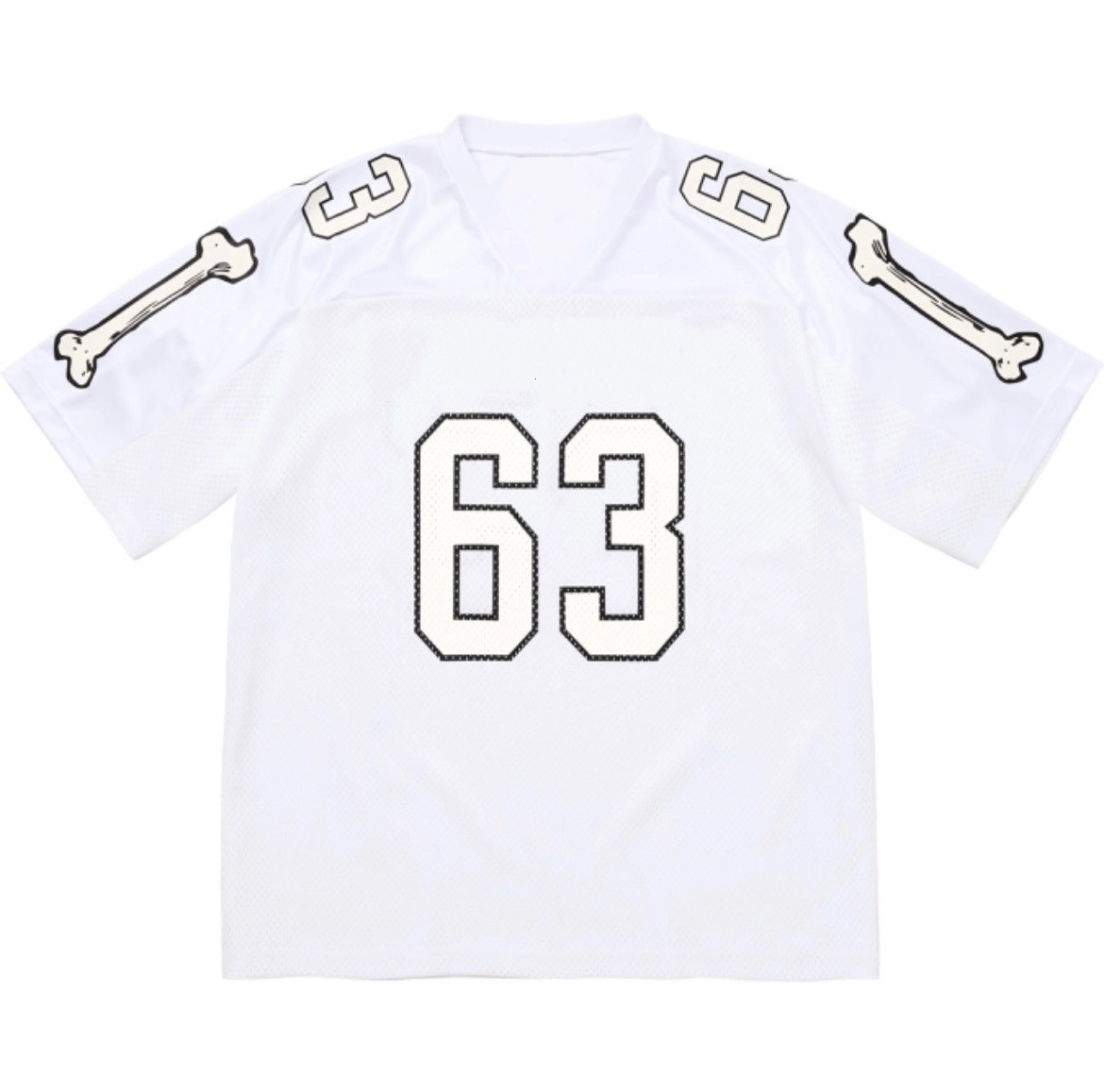 thumbnail for [Customized Number] Bone Print Jersey Short Sleeve