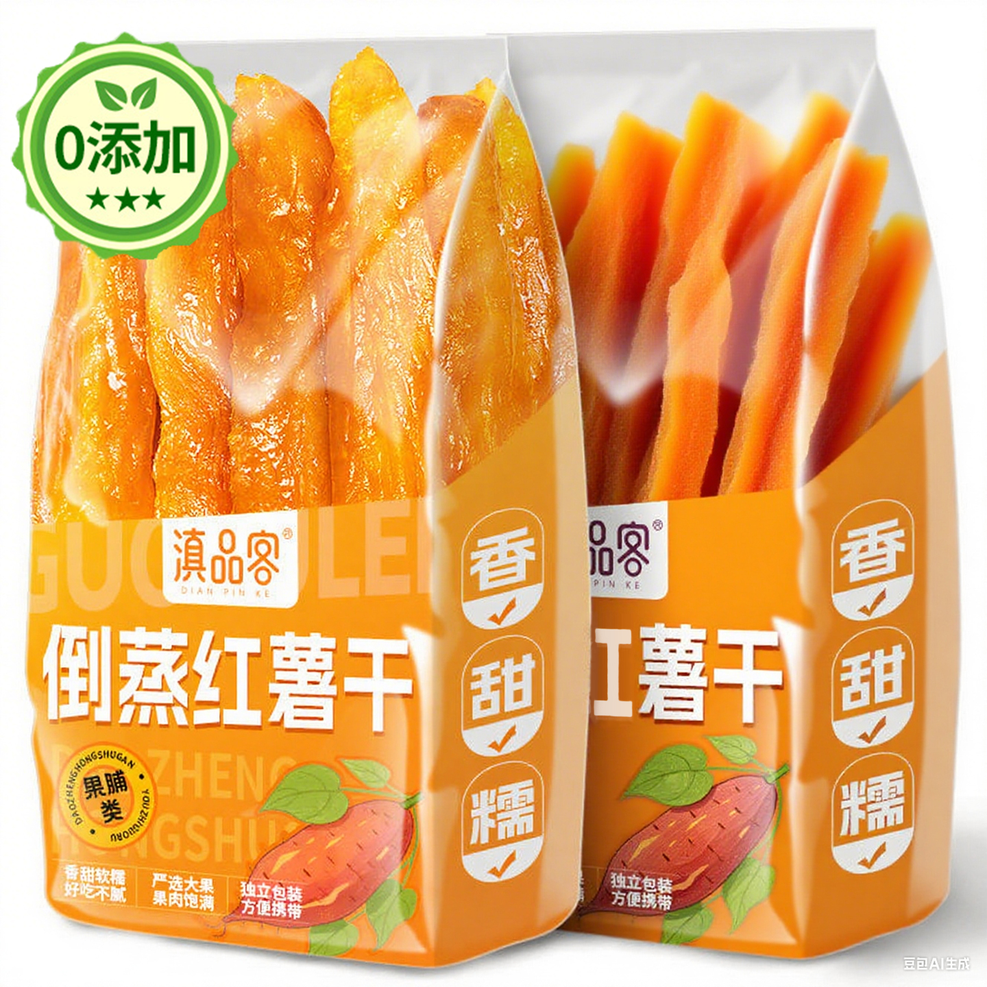 农家自制倒蒸红薯干地瓜条片