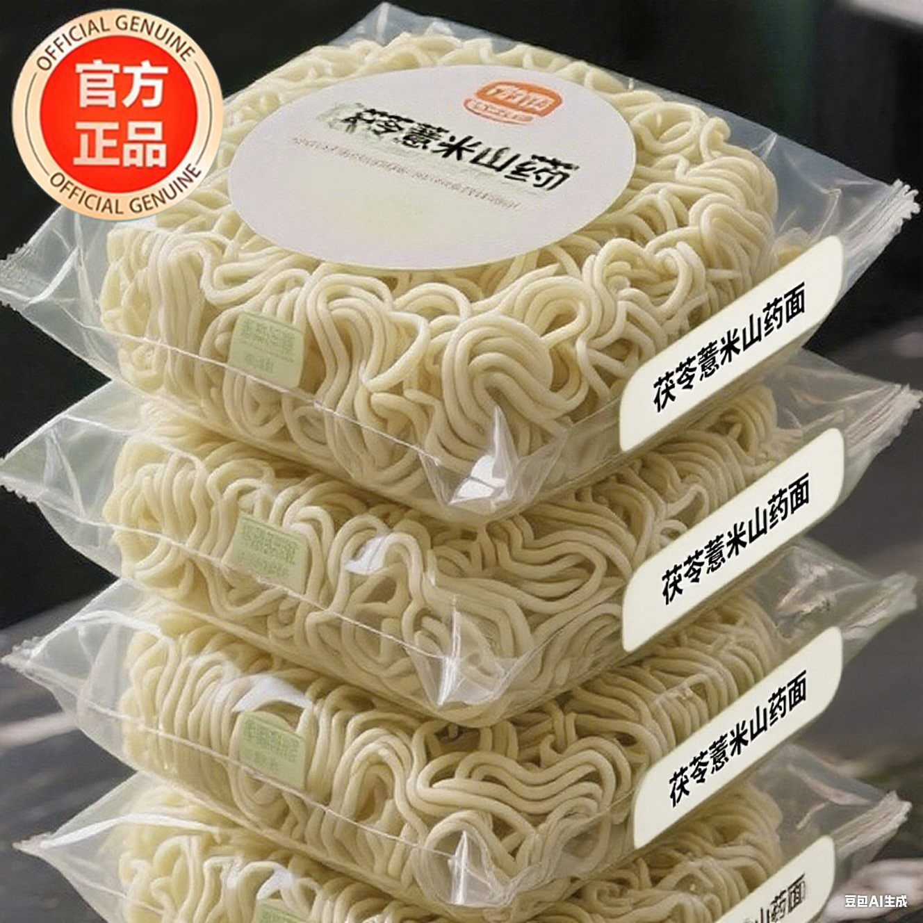 儿童茯苓薏米山药方便面饼