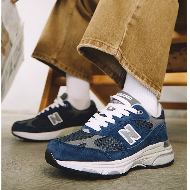 新百伦正品官方店992情侣复古元祖灰993男鞋跑步运动女鞋老爹鞋